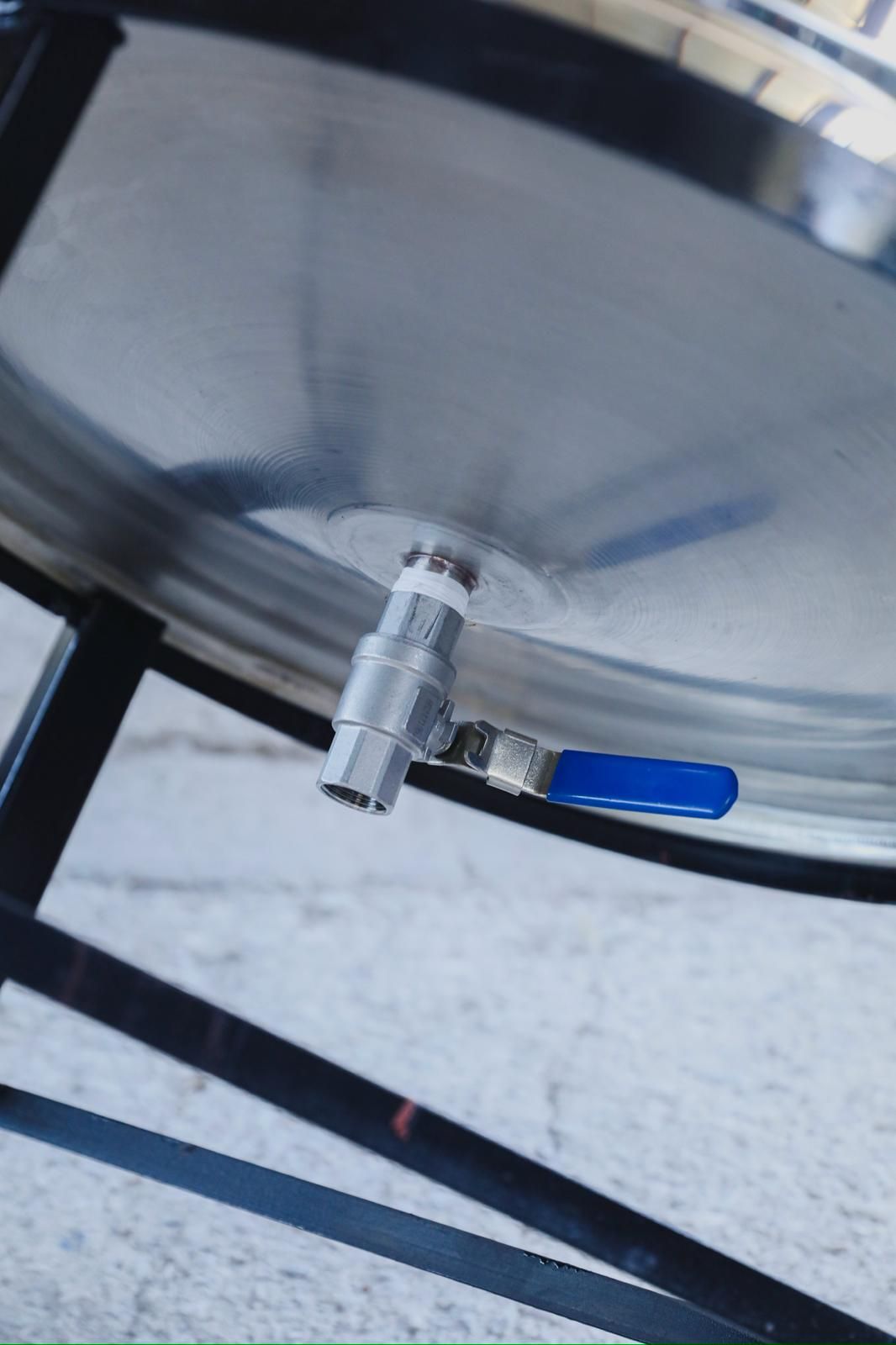 Konik Tabanlı Paslanmaz Zeytinyağı Tankı - Tortu Bırakmaz